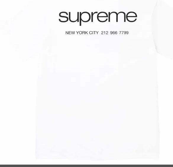 M XL S Black L and NYC sleeved Short 23FW Store Tee Information White 0827